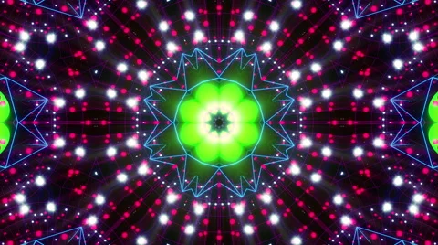 VJ Loop Kaleidoscope 2 库存影片 51998018