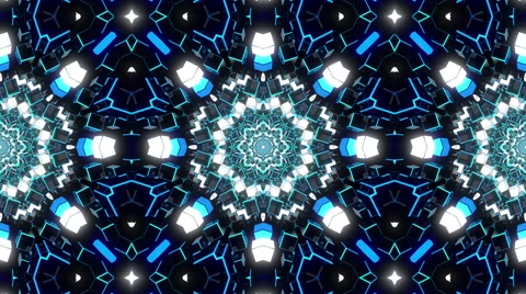 VJ Loop Kaleidoscope 23 库存影片 53062630