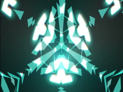 Vj Loop Kaleidoscope Light Video stock 77252586