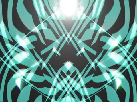 Vj Loop Kaleidoscope Light Video stock 77252865