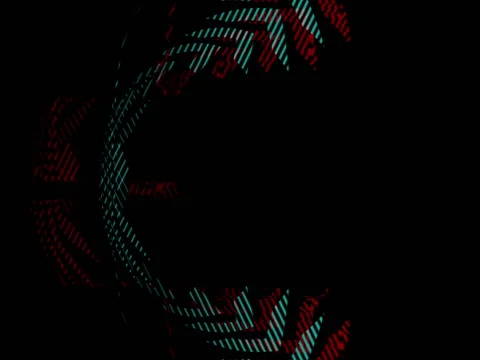 Vj Loop Kaleidoscope Light Video stock 77253105