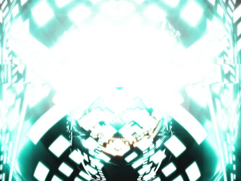 Vj Loop Kaleidoscope Light Video stock 77253402