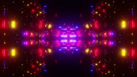 VJ Loop Lights of the East 01 4K Stock Footage 151557808