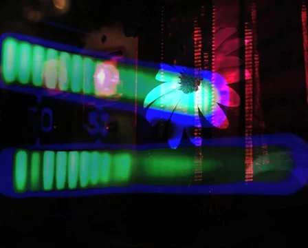 VJ LOOP - Lucid Graphic Equalizer Stock Footage 42127400