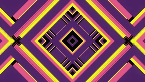 VJ Loop Mad Square Stock Footage 148147492