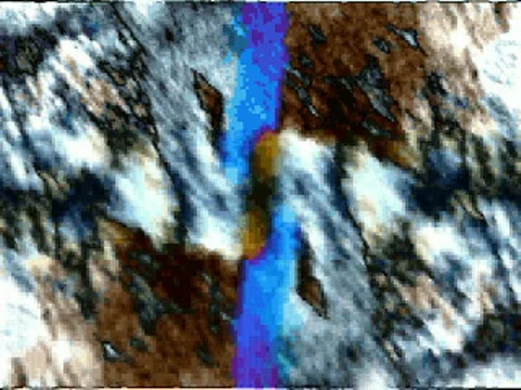 VJ Loop Magda Walks in the mountain lr Stock Footage 397105