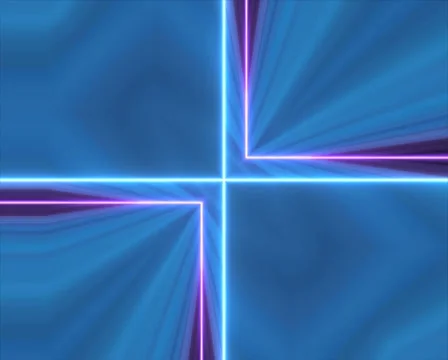 VJ LOOP - Mirrored Laser Squares Stock Footage 30532667