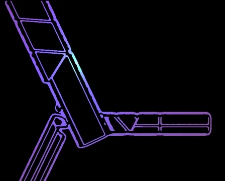 VJ LOOP - Moving Robot Lines 2 Stock Footage 42127304
