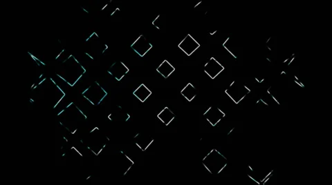 VJ Loop - Mystical Diamond Prisms Stock Footage 60745149