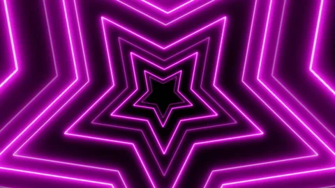 VJ Loop Neon Abstract, Glowing And Flickering Pattern Background Stock-Footage 168147437
