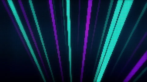 VJ Loop Neon bars on fast Beat 128 bpm Stock Footage 61793756