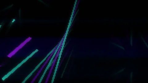 VJ Loop Neon bars on fast Beat 128 bpm Stock Footage 61793799