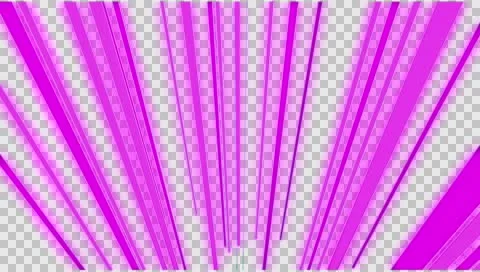 VJ Loop Neon bars on fast Beat 128 ppm outlined with alpha channel Stock Footage 61850193