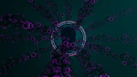 VJ Loop Neon Glow Abstraction Stock Footage 269795962