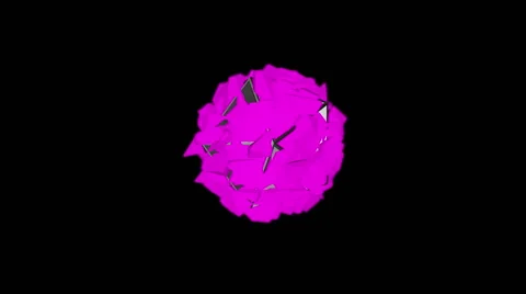 VJ Loop Neon Metal Beats explosion 128 bpm Video stock 61769277