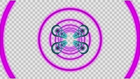 VJ Loop Neon Metal beats structure auto build tunnel 128bpm outlined 720p Video stock 61848767