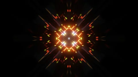 VJ LOOP Neon Pulse Disco 05 Stock Footage 162439743