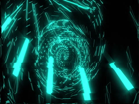 Vj Loop Particles Stock Footage 77253195