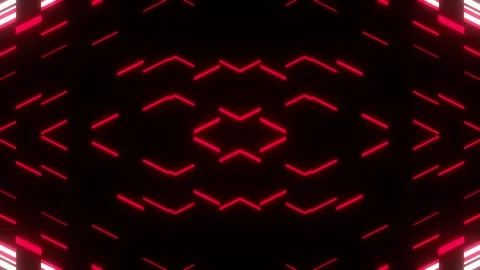 VJ loop for party rave red with white background neon moving0001-0240 Stock Footage 340320286