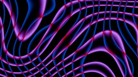 VJ loop patterns for immersive concert experiences and dazzling parties Video stock 296217999