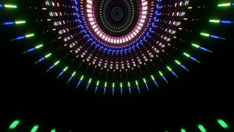 VJ Loop Rays of Discos 02 Stock Footage 162439711