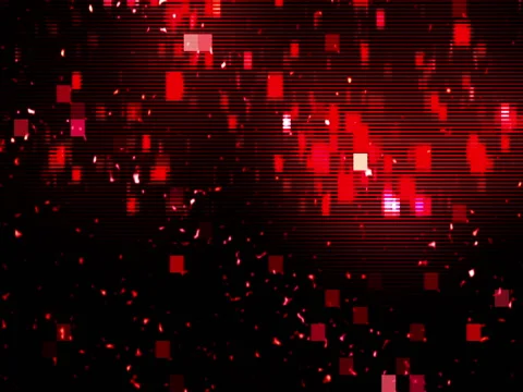 Vj Loop Red Glitch Video stock 76883460