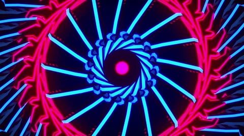 VJ Loop Red Star 库存影片 49621326