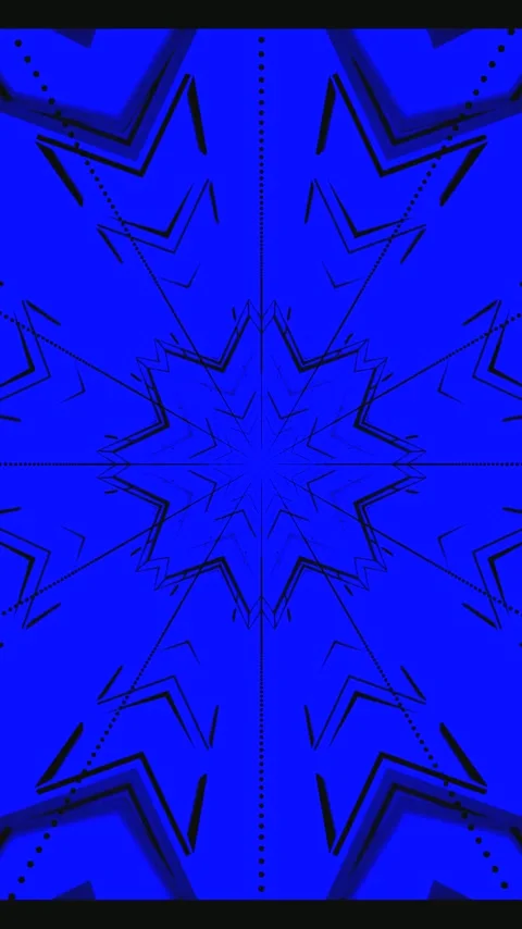 VJ loop screensaver featuring vibrant blue tunnel animation for dynamic vis.. Stock Footage 321571322