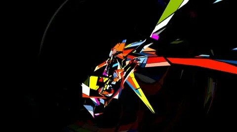 VJ Loop Set - Fractalious Video 1 Stock Footage 10711952