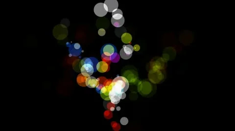 VJ Loop Set - Particlestorm Video 3 Stock Footage 9678792