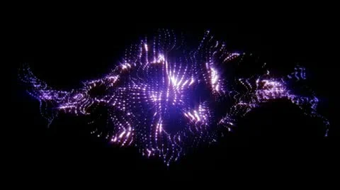 VJ Loop Set - Particlestorm Video 21 Stock Footage 9679749