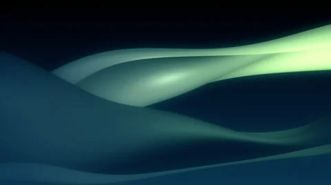 VJ Loop - Silky smooth green and blue liquid ripples Stock Footage 35811193