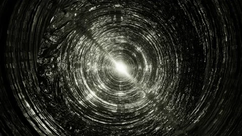 VJ Loop Silver Tunnel Background 4K Stock Footage 209891383