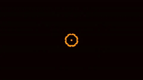 Vj loop space ship target Stock Footage 23249690