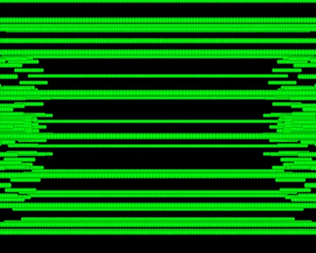 VJ LOOP - Spinning Lined Square Stock Footage 42127534