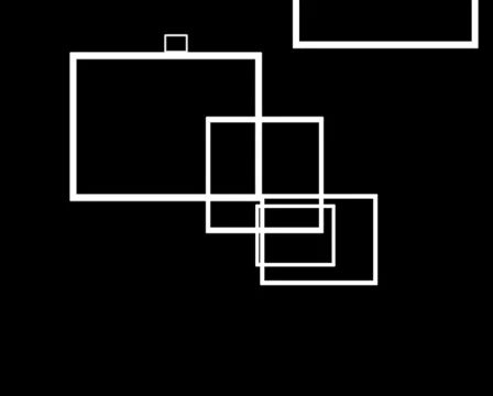 VJ LOOP- Square Glitches Stock Footage 42127348