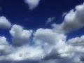 VJ Loop Time Lapse Blue Sky Clouds SD 01 Footage