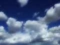 VJ Loop Time Lapse Blue Sky Clouds SD 01 Web Footage