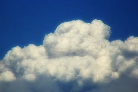 VJ Loop Time Lapse Cumulus Clouds SD 03 Stock Footage