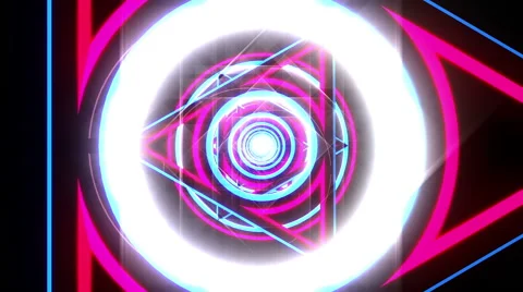 VJ Loop Triangles 库存影片 49622027