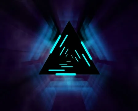 VJ Loop - Triangular Movement Stock Footage 12319554
