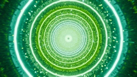VJ Loop Trippy Circular 4K - Hypnotic Psychedelic Music Background Animation Stock Footage 293048084