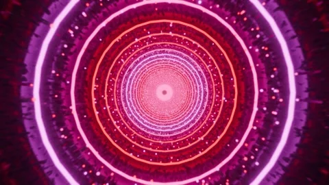 VJ Loop Trippy Circular 4K - Hypnotic Psychedelic Music Background Animation Stock Footage 293048085