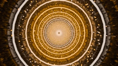 VJ Loop Trippy Circular 4K - Hypnotic Psychedelic Music Background Animation Stock Footage 293048104