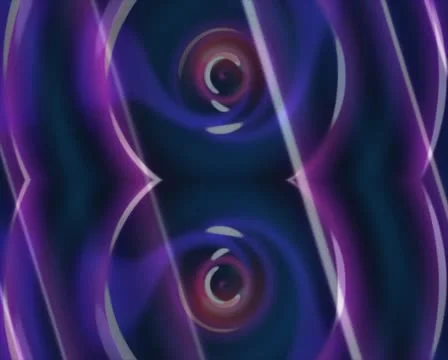 VJ Loop - Tubular stripes Stock Footage 12322963