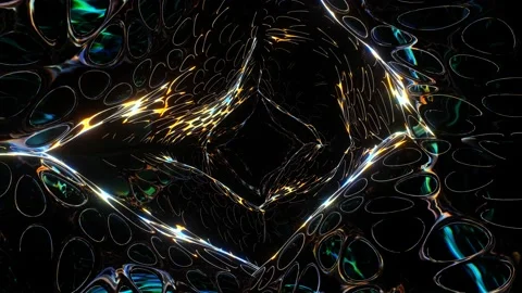 VJ loop Tunnel Fantasy Flight. Stock Footage 163256595