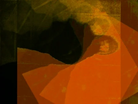 VJ Loop walking yellows2 lr Stock Footage 397127