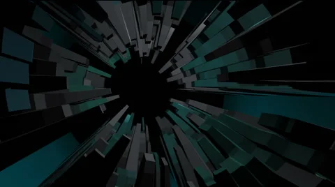 Vj Loops Amplitude City 02 Video stock 40831785