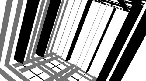 VJ Loops Cubed Blank Stock Footage 33737815