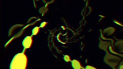 Vj Loops Motion Chains Animation Background Stock Footage 168169298